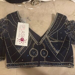 BEADED CROP TOP